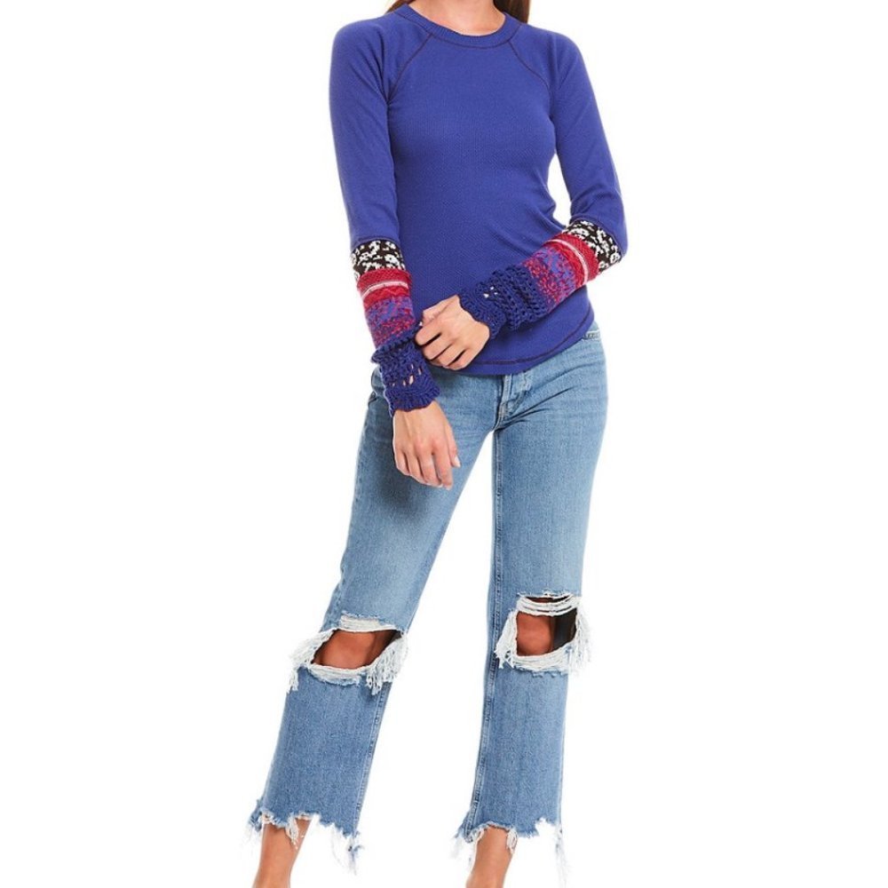 Free People In The Mix Super Nova Combo Top XS